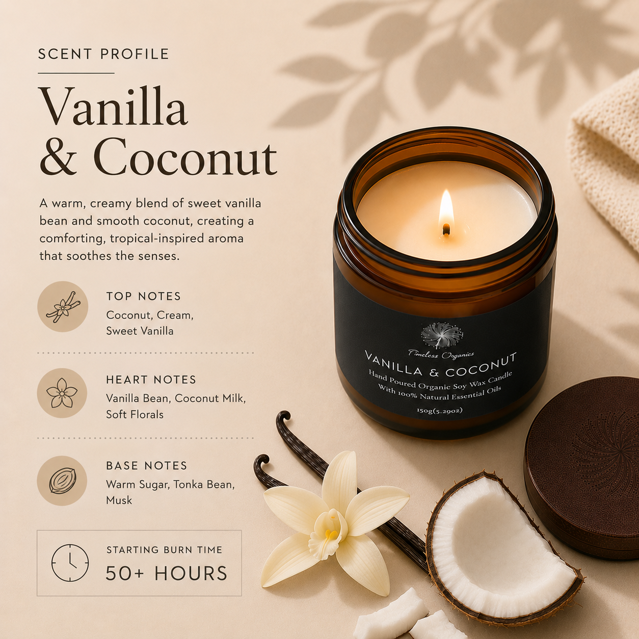 Limited Edition - Vanilla + Coconut