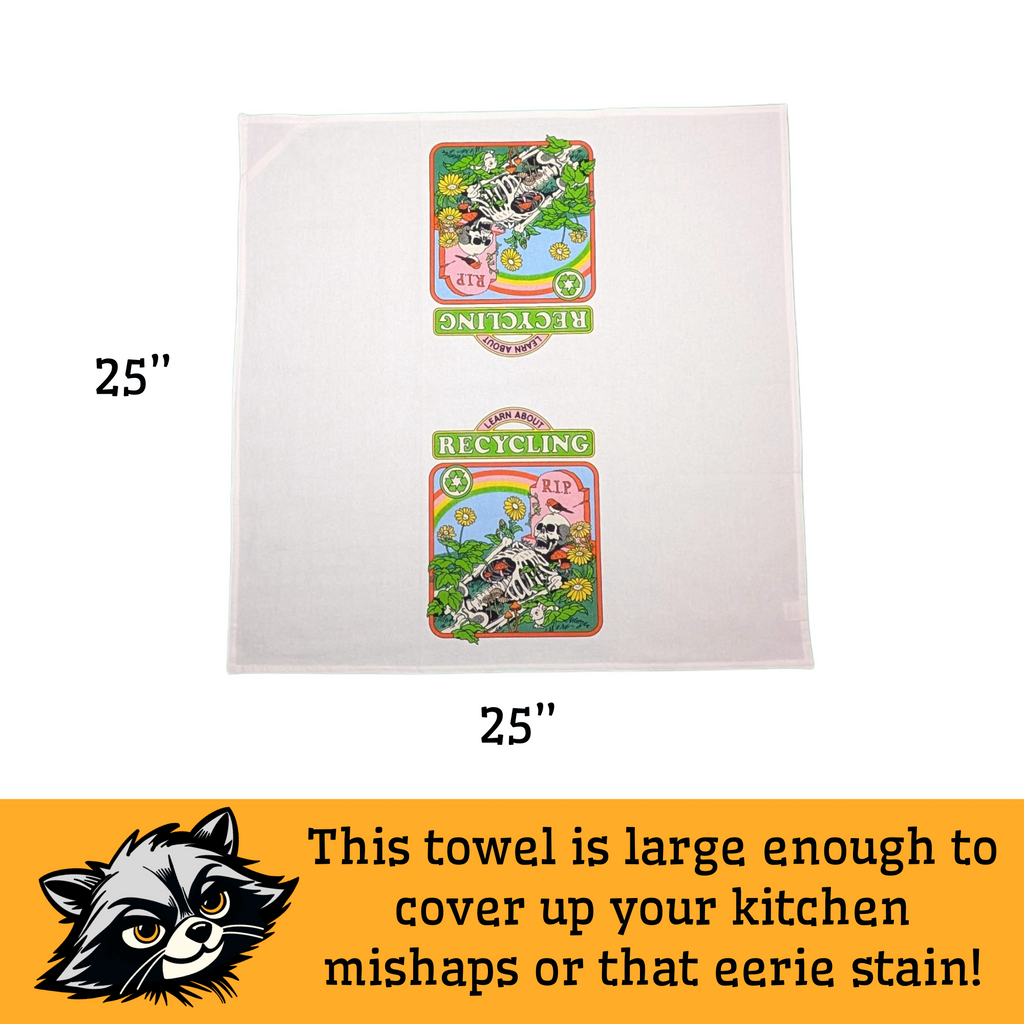 Learn About Recycling Flour Sack Dish Towel
