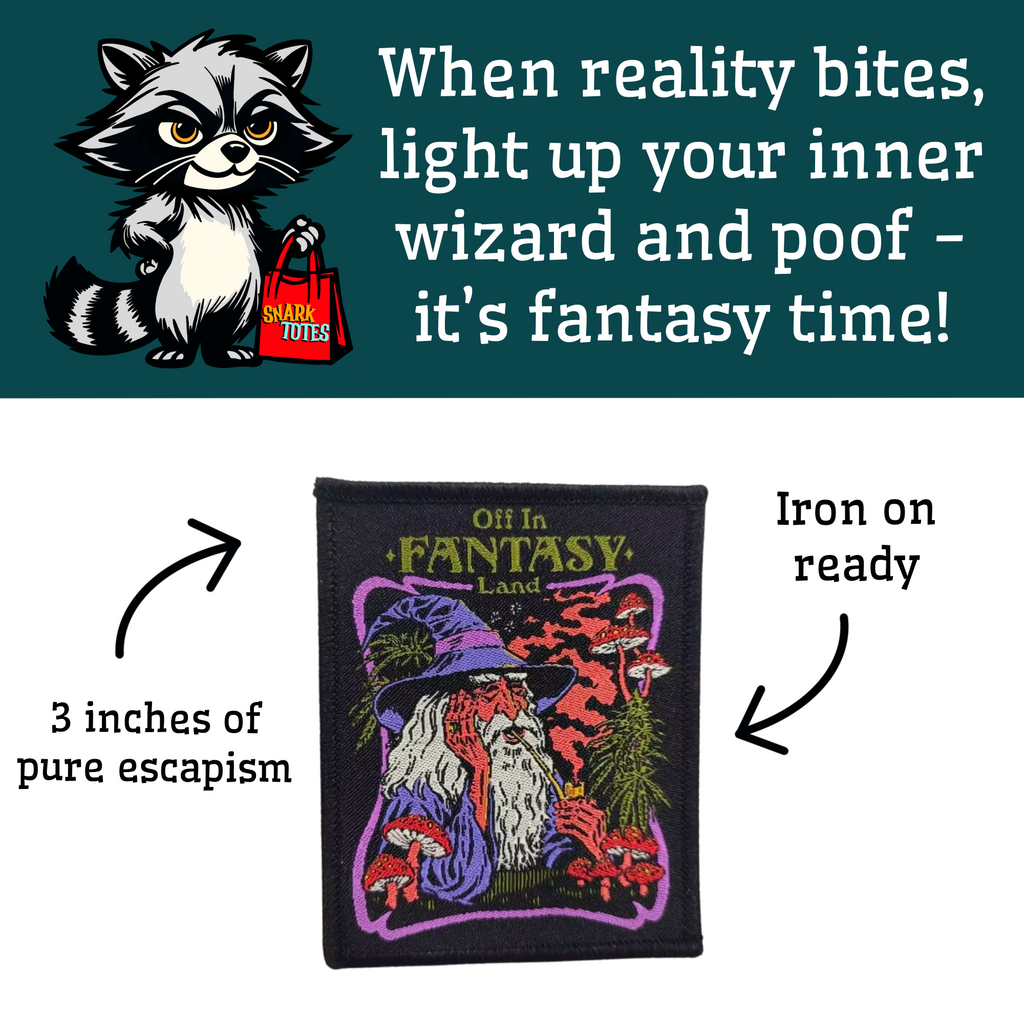 Off in Fantasy Land Iron-On Patch