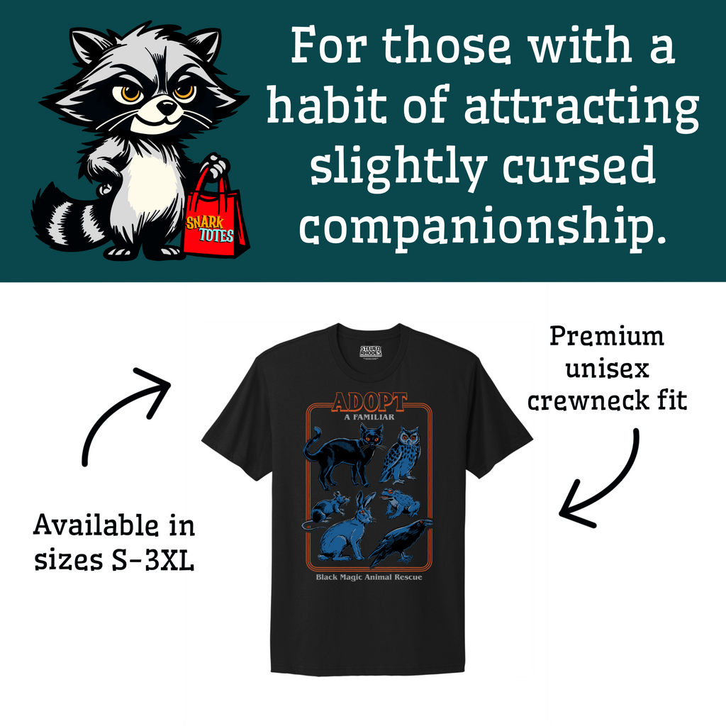 Adopt a Familiar Vol. 1 Black T-shirt