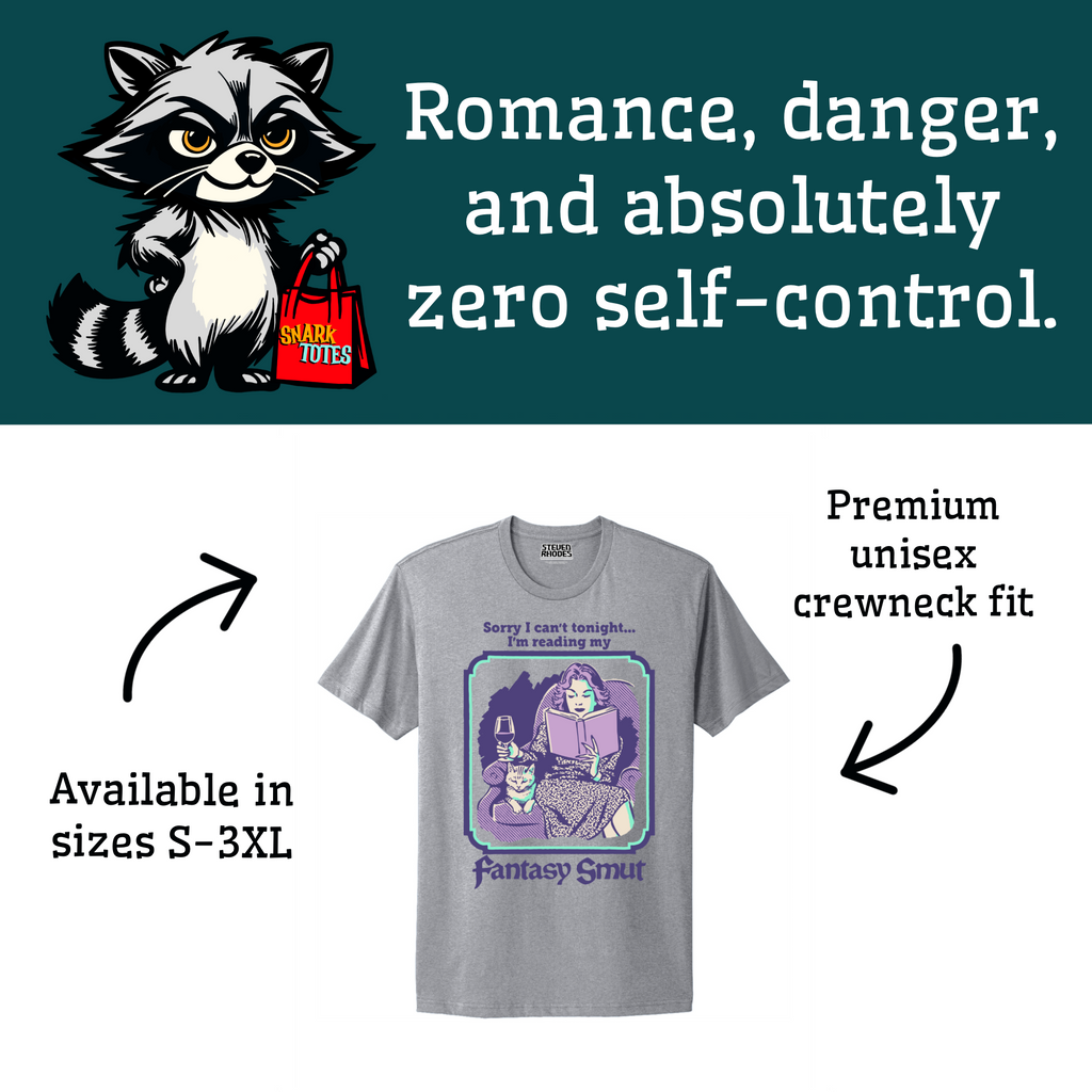 Fantasy Smut Heather Gray T-shirt