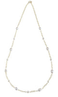 32” 9 Ct. Gold over Brass with 10mm Freshwater Baroque Pearl Necklace