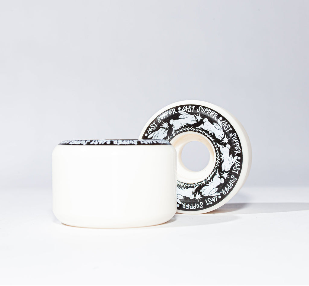 Last Supper 53mm 101A 2025 Design Contest Conical Wide Skateboard Wheel | Supperthane Formula