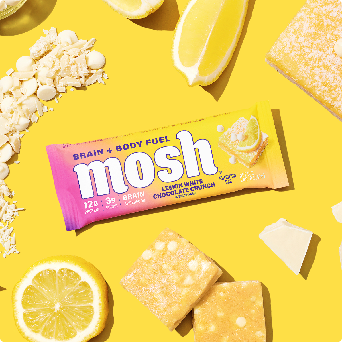 Lemon White Chocolate Crunch