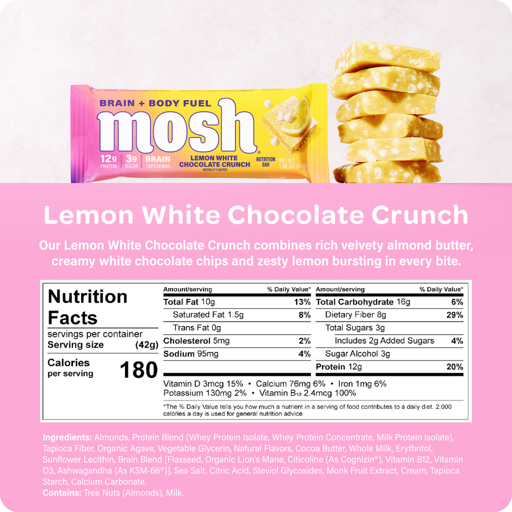 Lemon White Chocolate Crunch