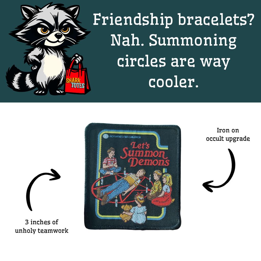 Let's Summon Demons Iron-on Patch