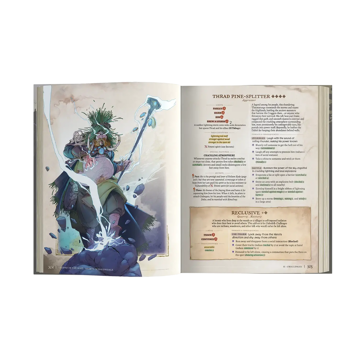 Hearts of Ravensdale - Setting Book - Legend in the Mist