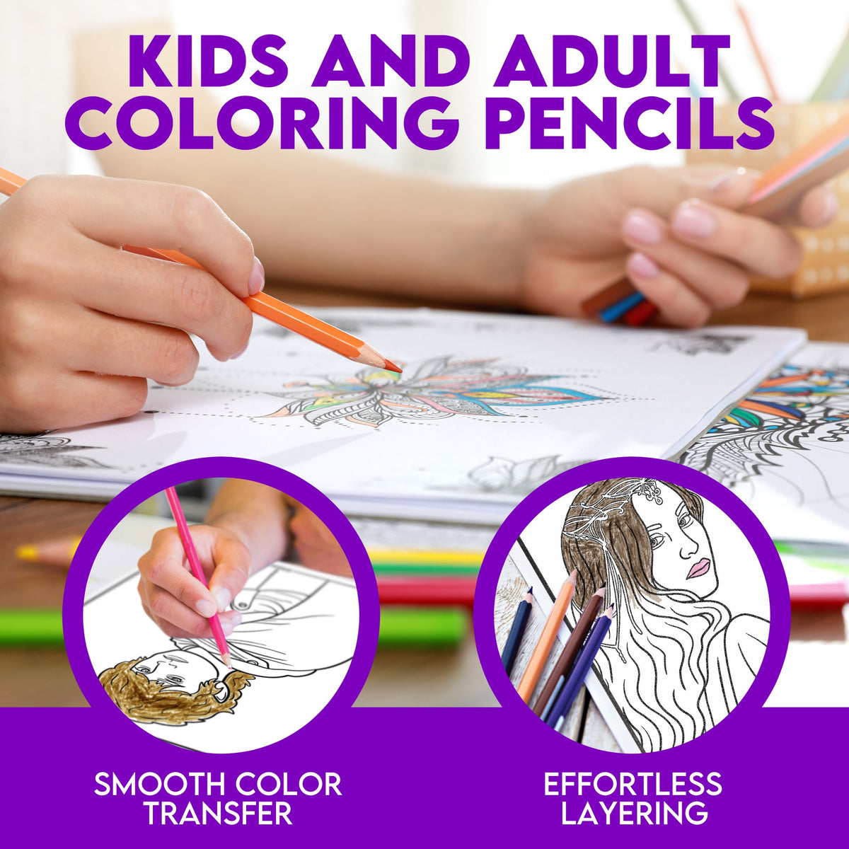 Lord of the Colorings Colored Pencil Set for Fans of Lord of the Rings