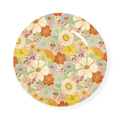 Melamine Kids Lunch Plate | Flower Power Print