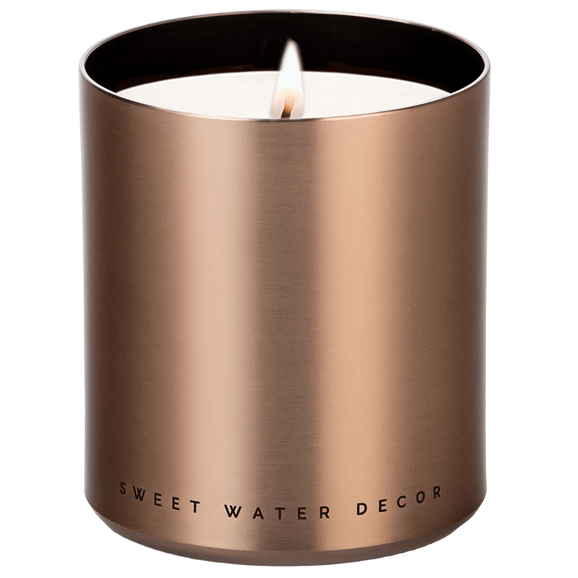 Hello Fall Soy Candle - Bronze Metal Aluminum Jar - 10 oz