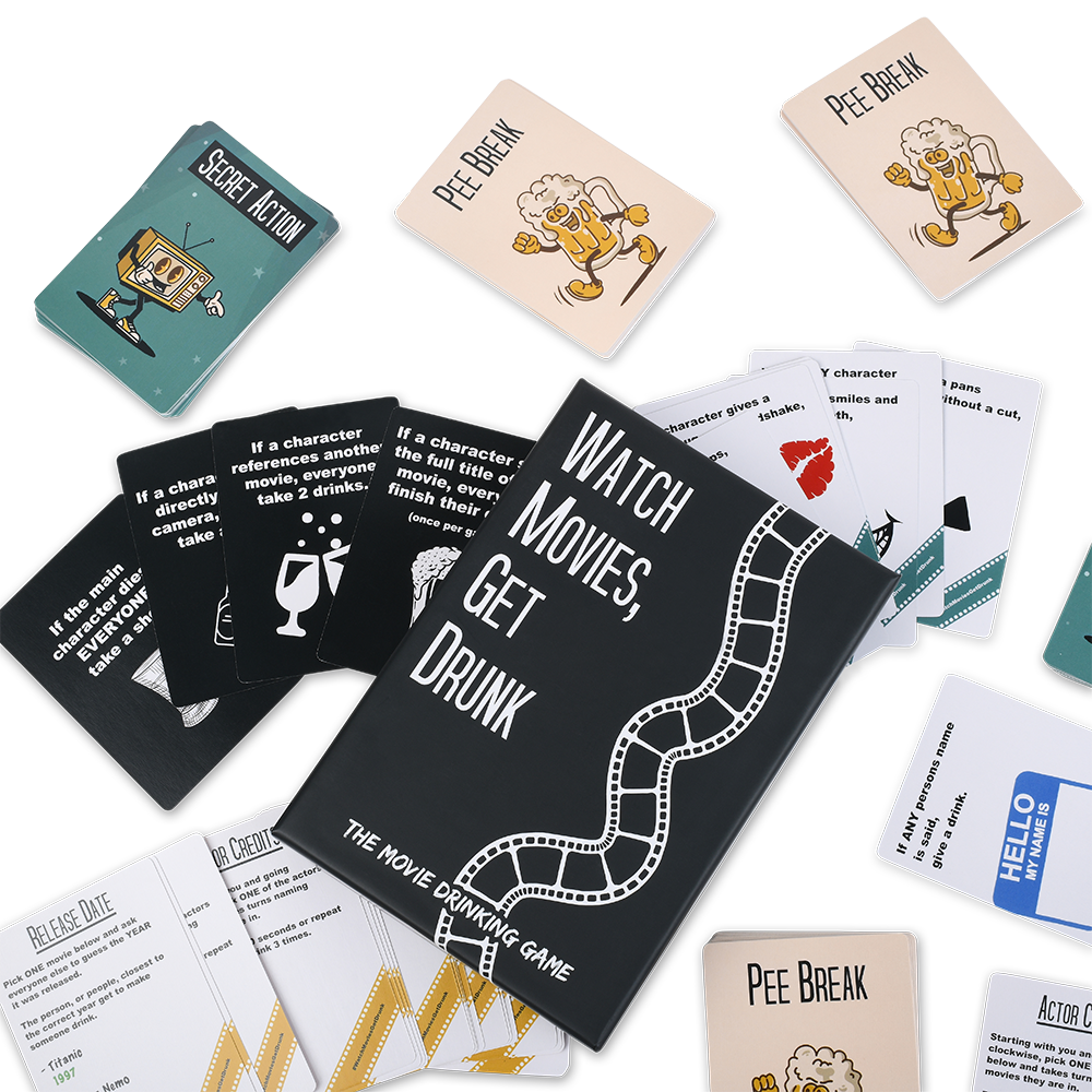 WATCH MOVIES, GET DRUNK - The Live Movie Drinking Game