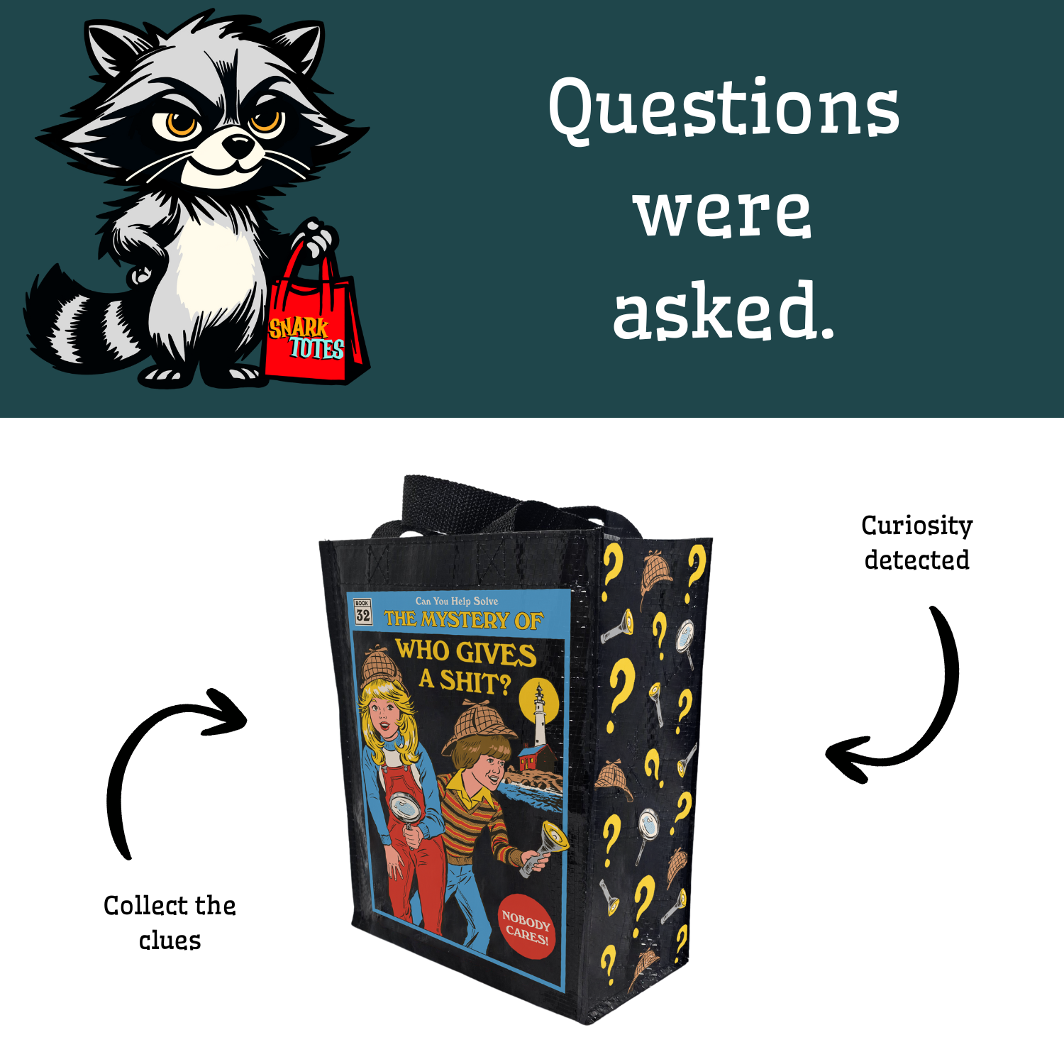 Life's Burning Mysteries Ready Tote
