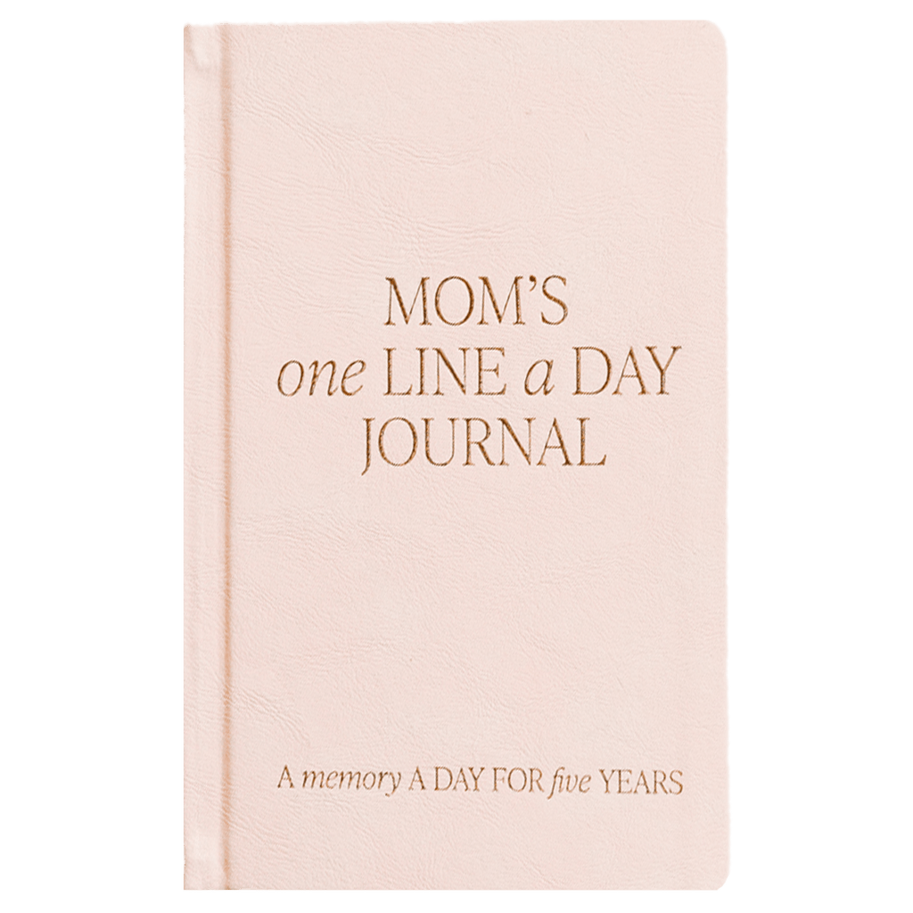 Mom's One Line A Day Leather Journal
