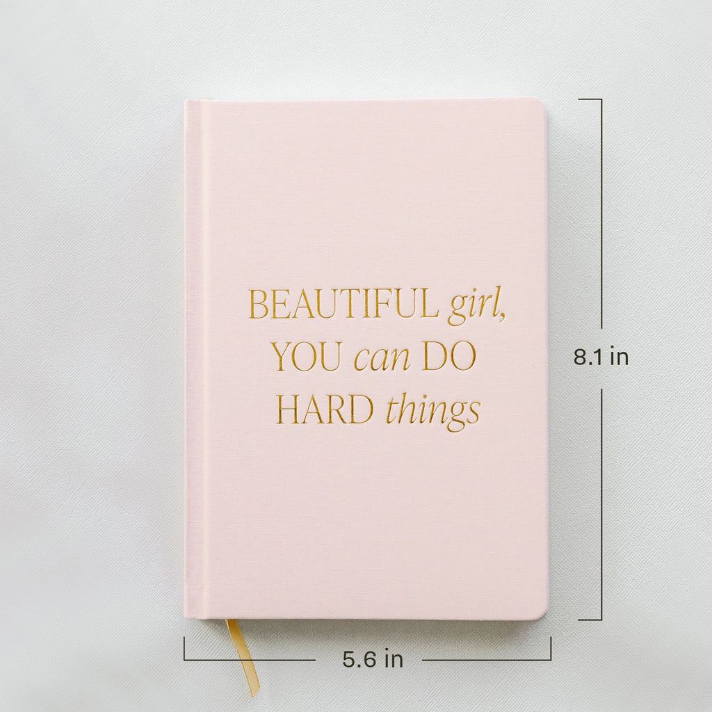 Beautiful Girl Fabric Journal