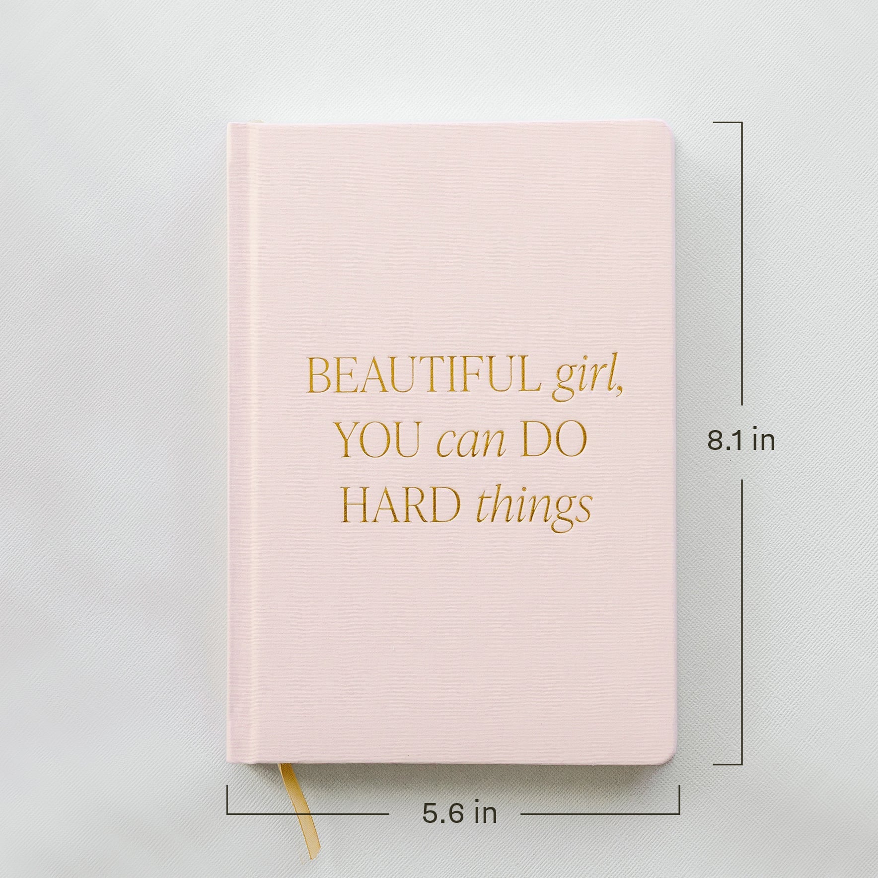 Beautiful Girl Fabric Journal
