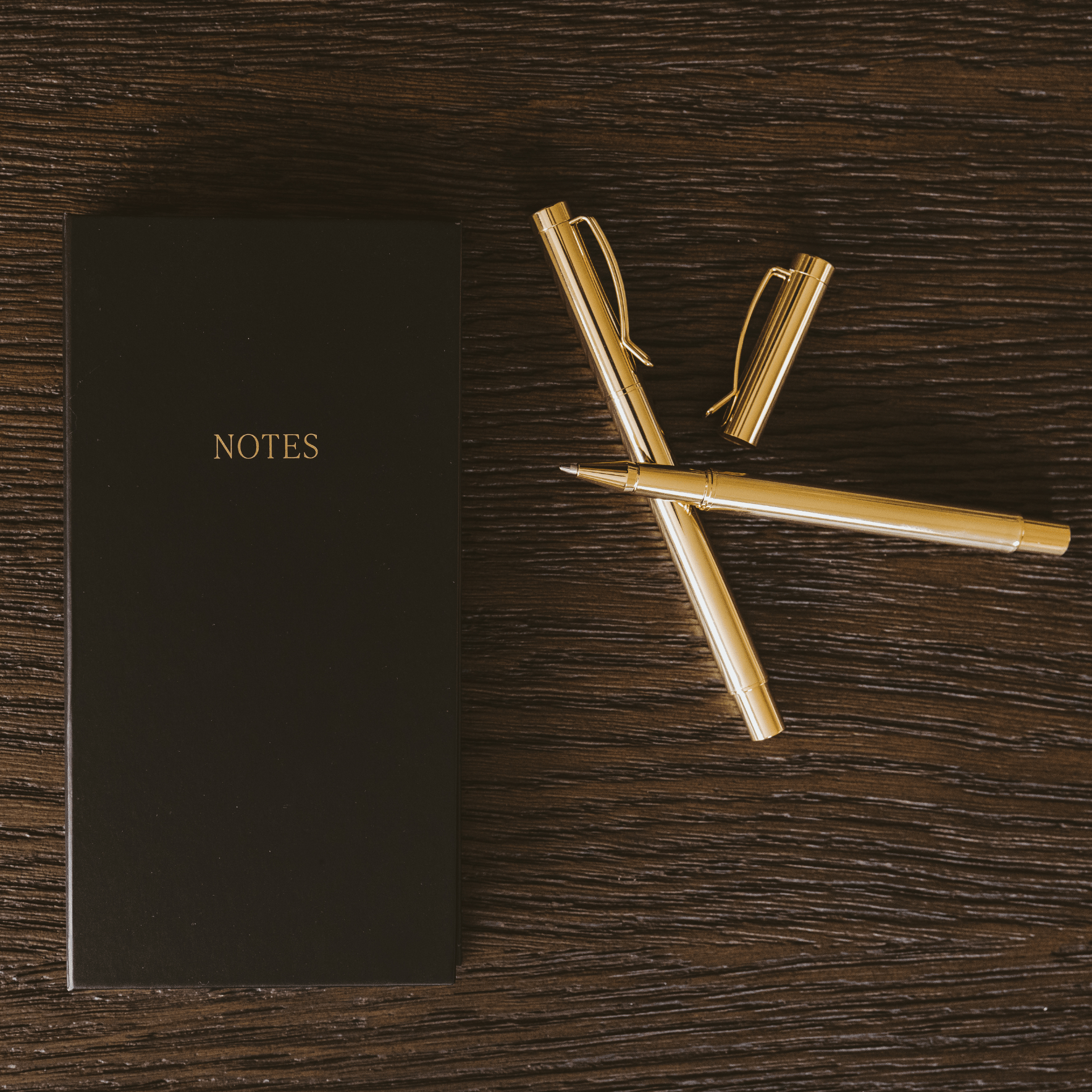 Gold Metal Pen Set
