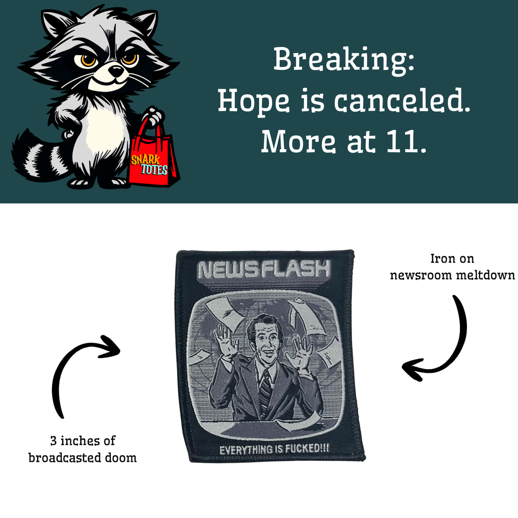 Newsflash! Iron-on Patch