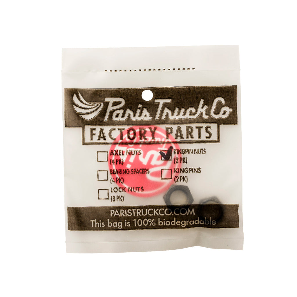 Paris Hardware Kingpin Nuts - Black