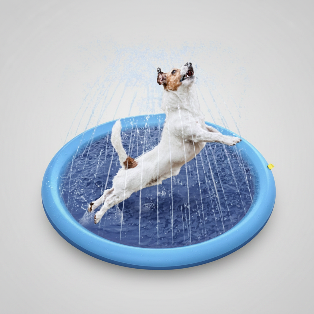 Collapsible Pet Splash & Bath Pool