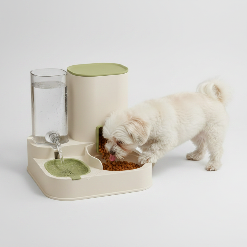 Gravity Auto Feeder & Water Station