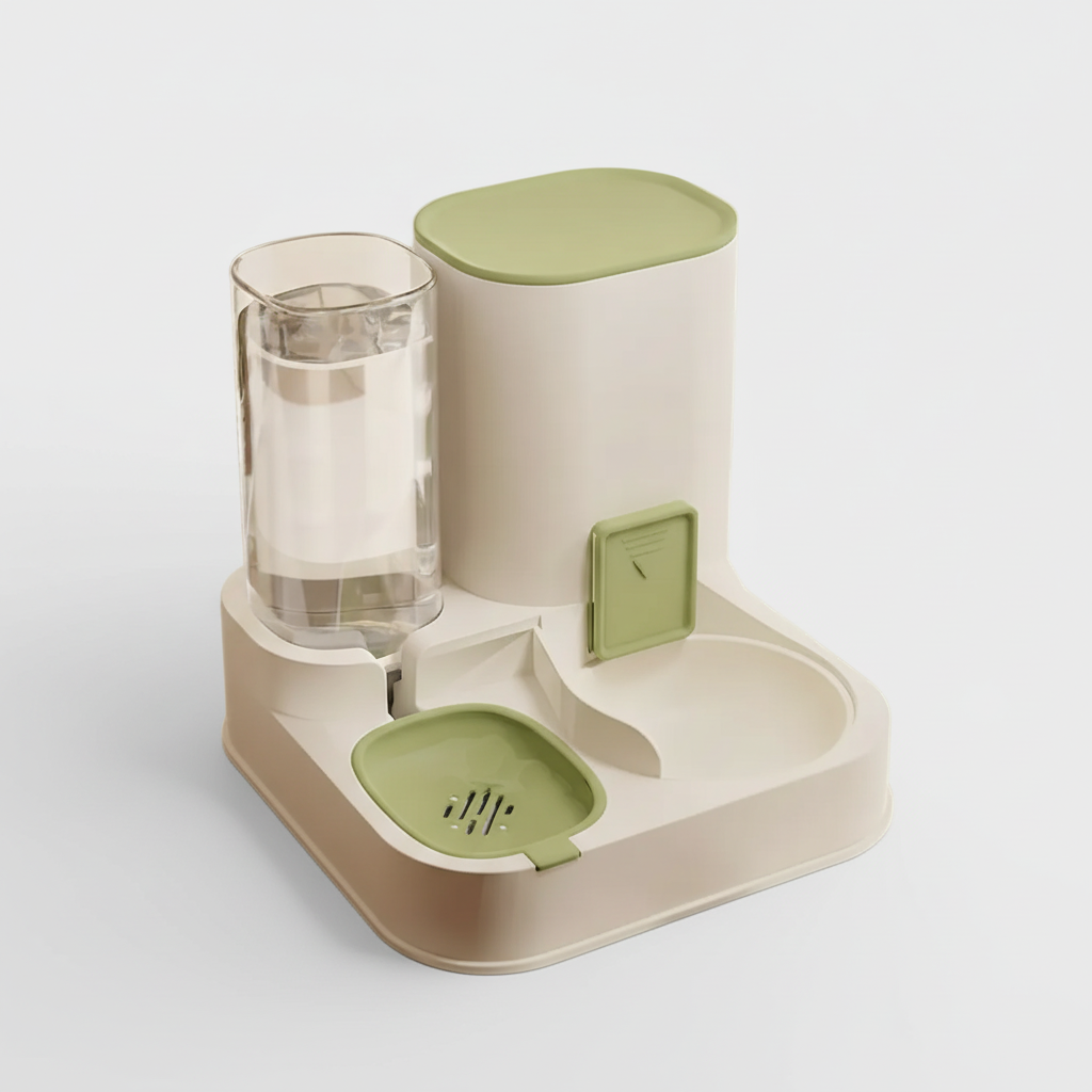 Gravity Auto Feeder & Water Station