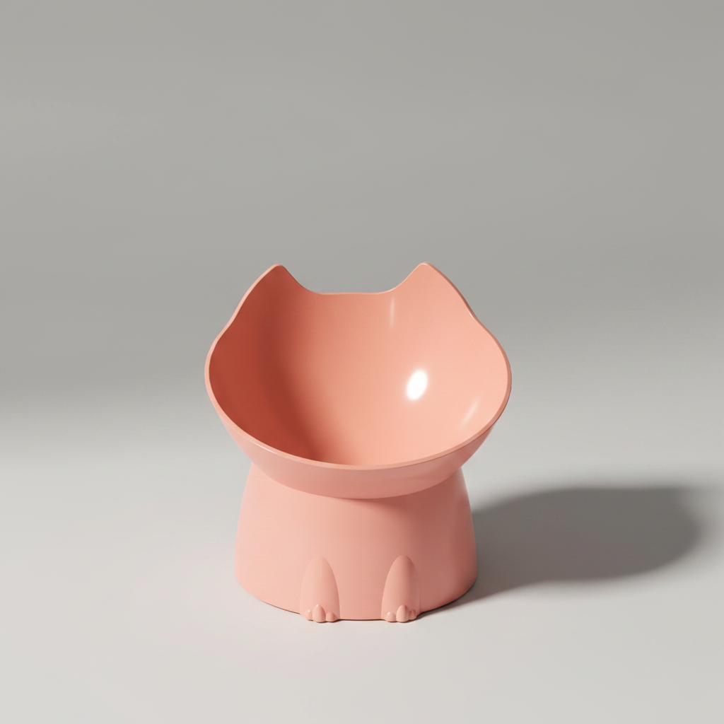 Ergonomic Raised Pet Bowl