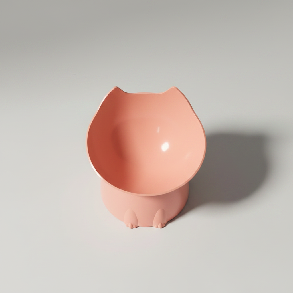 Ergonomic Raised Pet Bowl