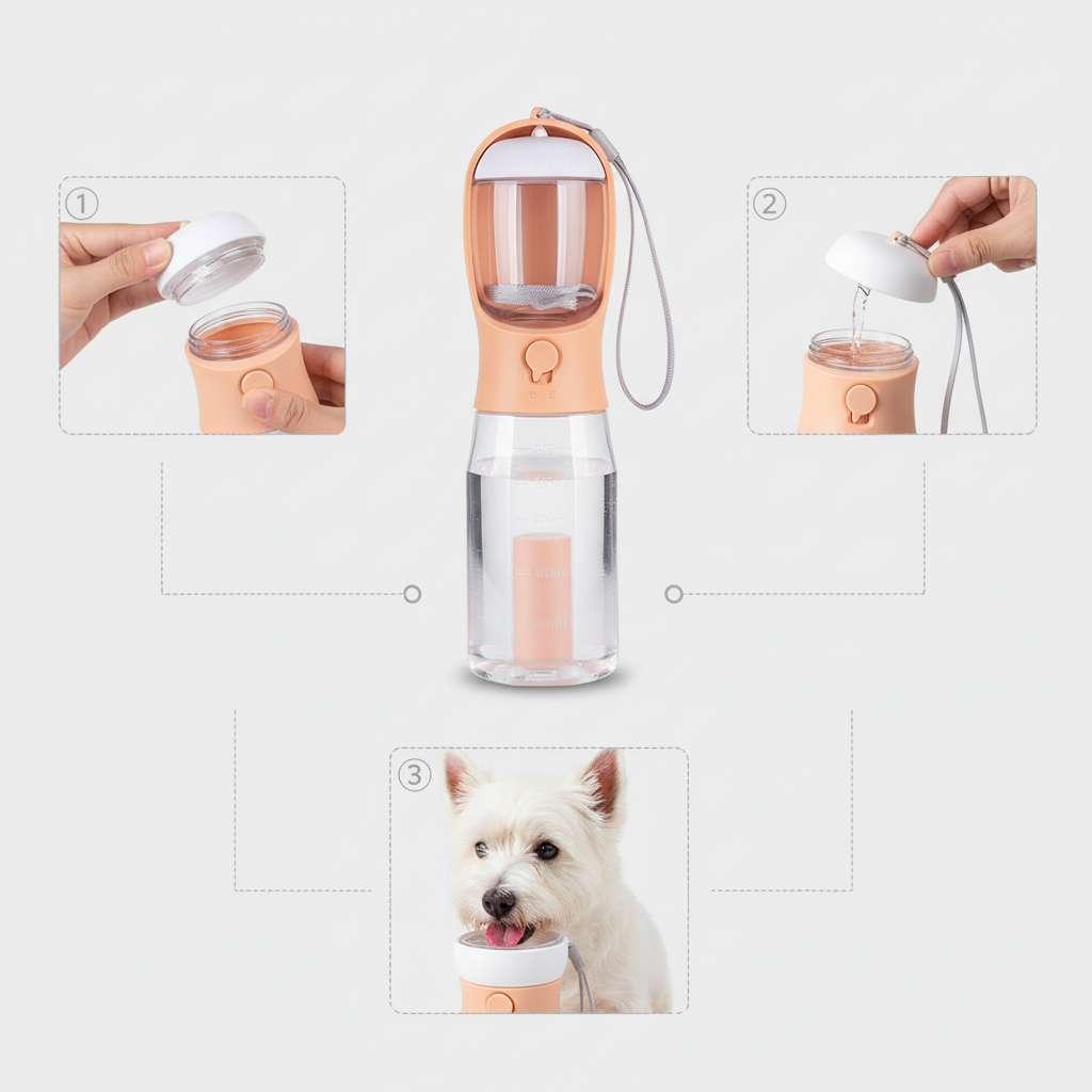 3 in 1 Pet Bottle