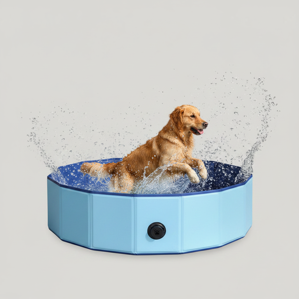 Collapsible Pet Splash & Bath Pool