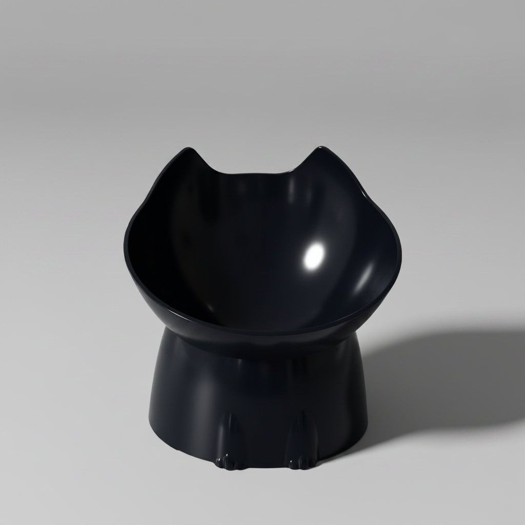 Ergonomic Raised Pet Bowl
