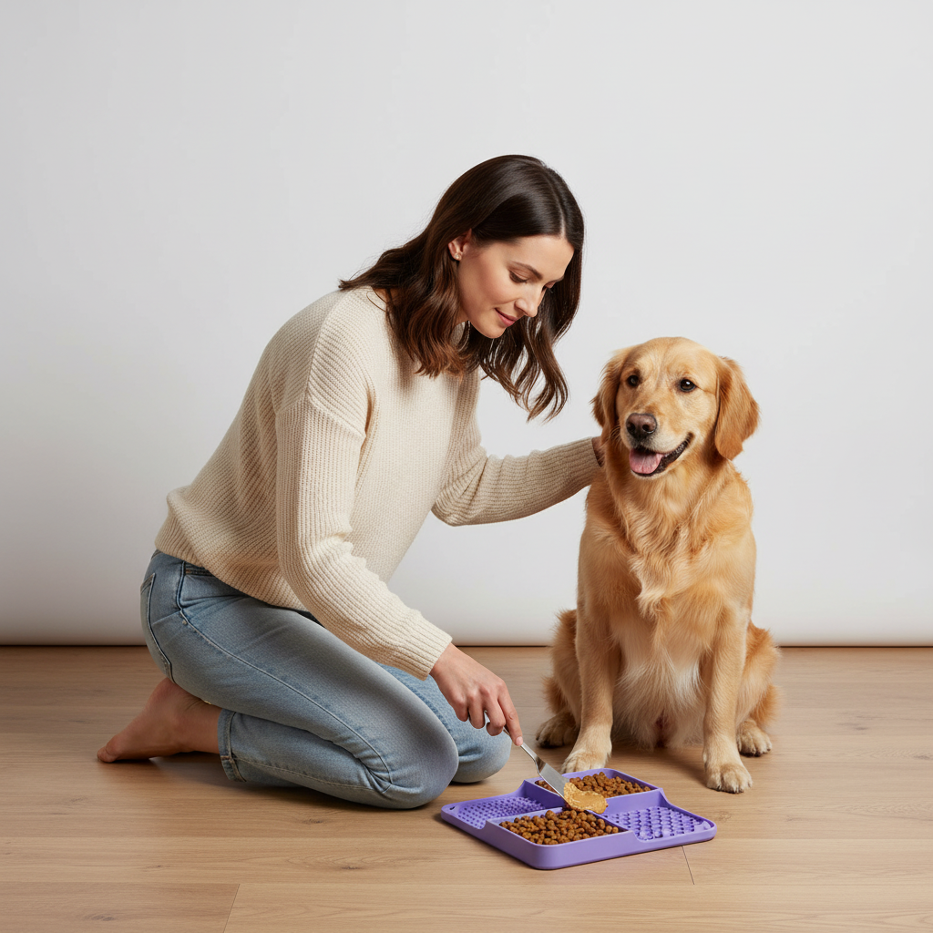 Anti Slip Silicone Lick Mat for Pets