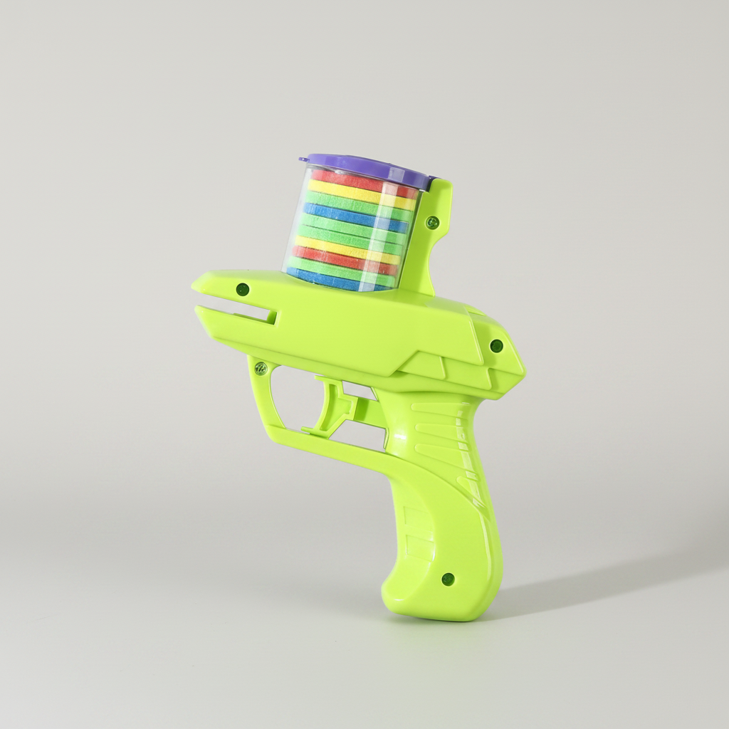 2-in-1 Disc Bullet Launcher Toy