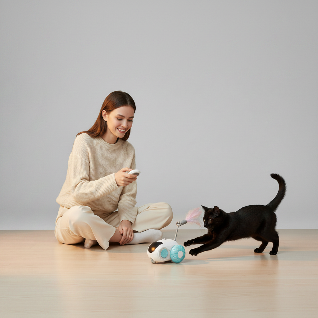 Remote Control Chase Cat Toy