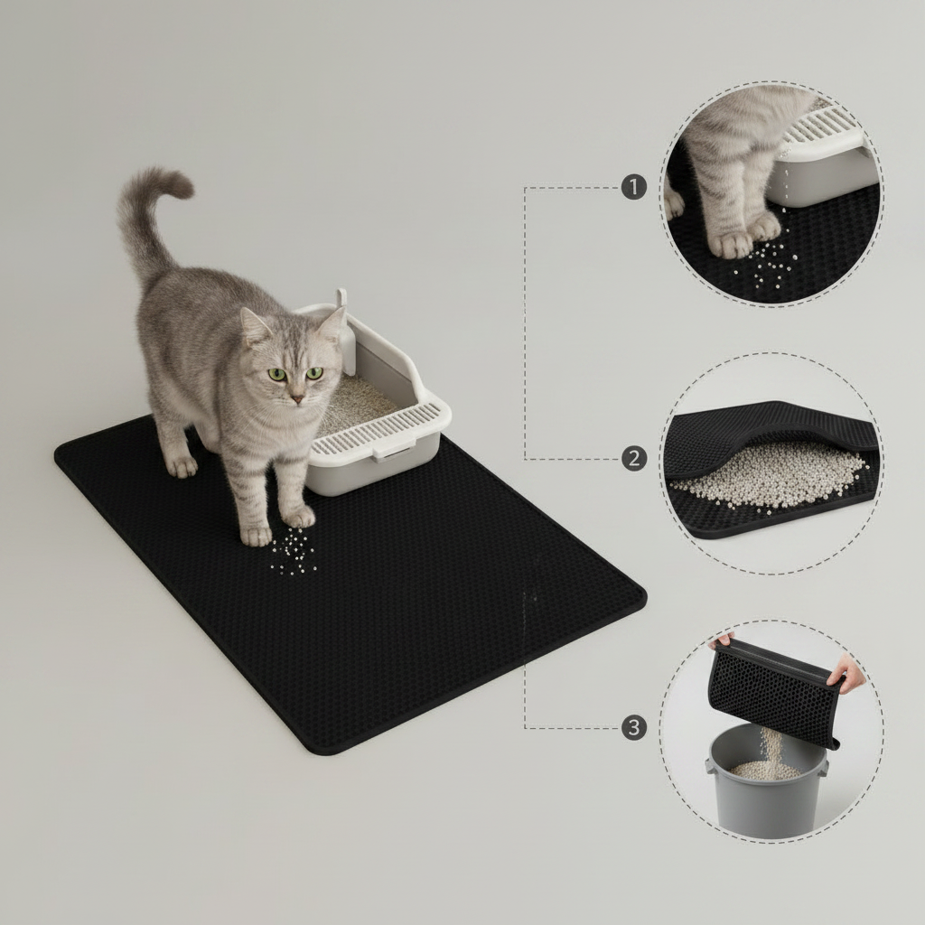 Honeycomb Litter Trapping Mat