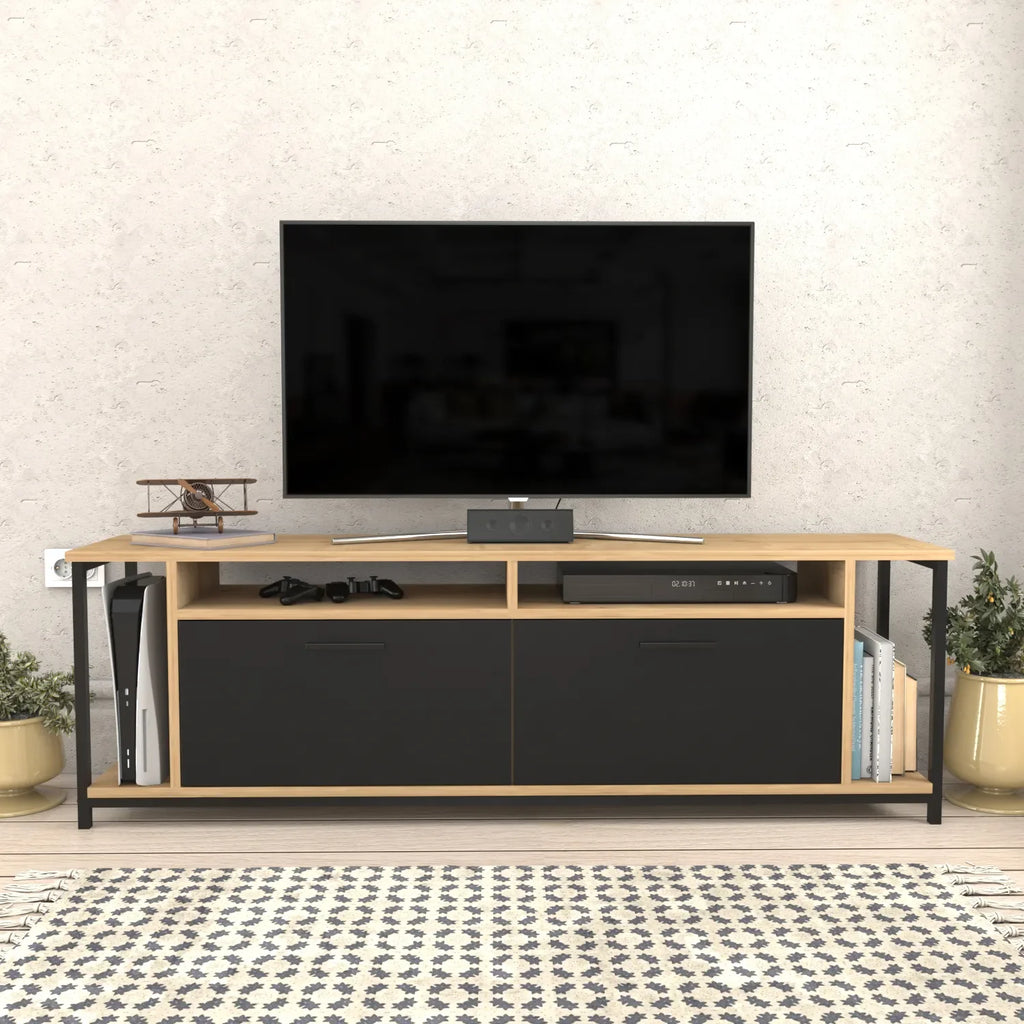 Omar 63" Wide TV Stand & Media Console for TVs up to 72"
