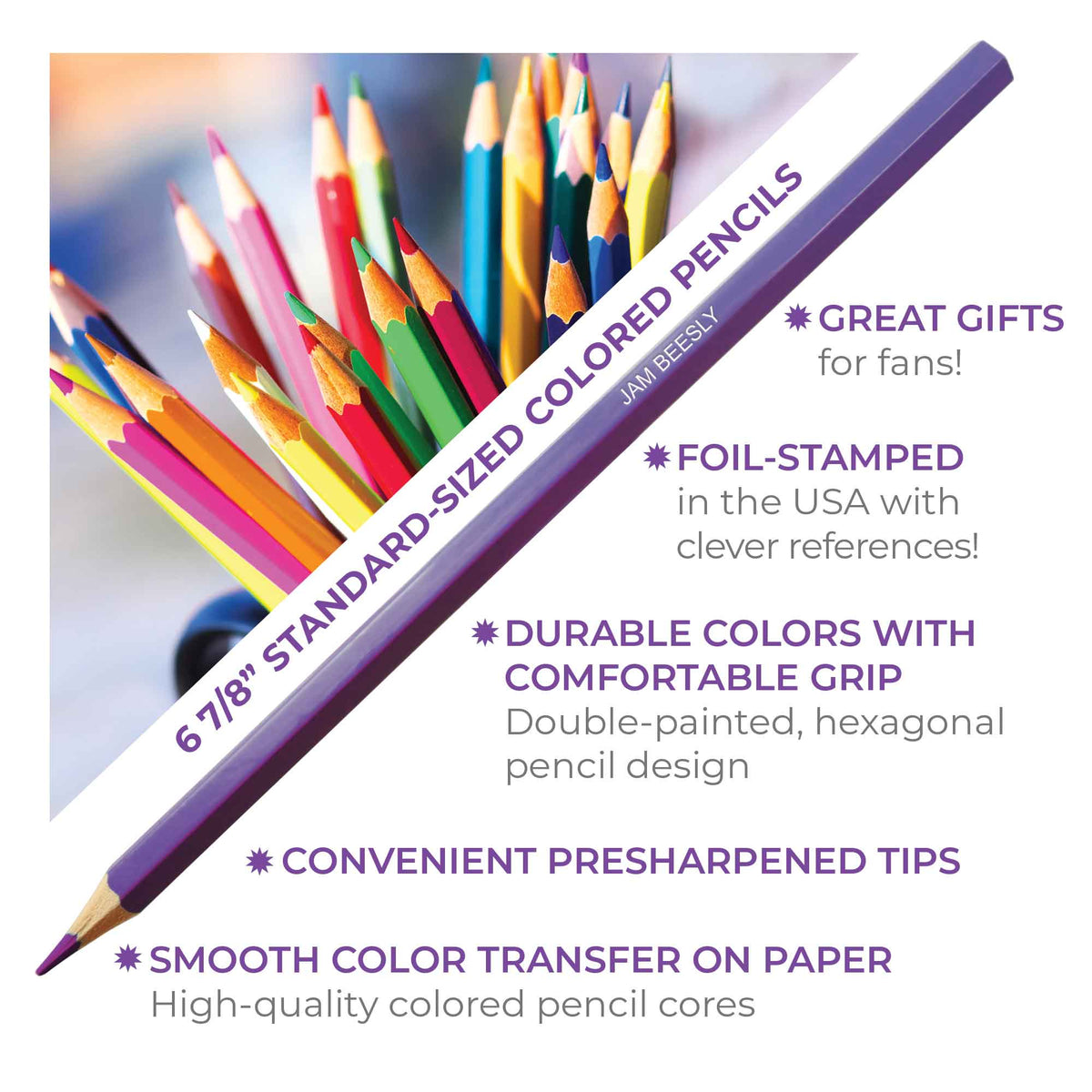 Office Colors Colored Pencils & Coloring Pages for Fans of The Office