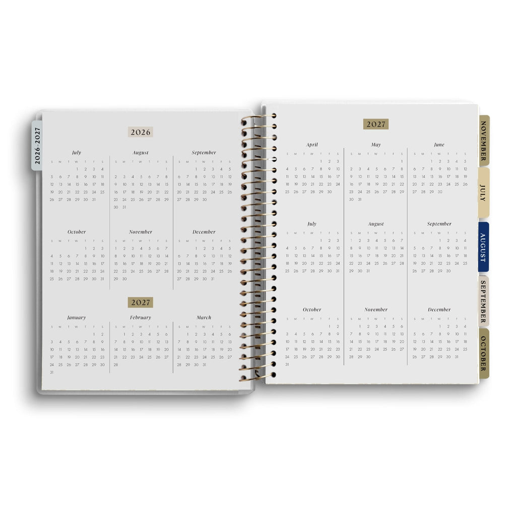 Walking with Jesus All Day, Every Day 2026-2027 18 Month Planner