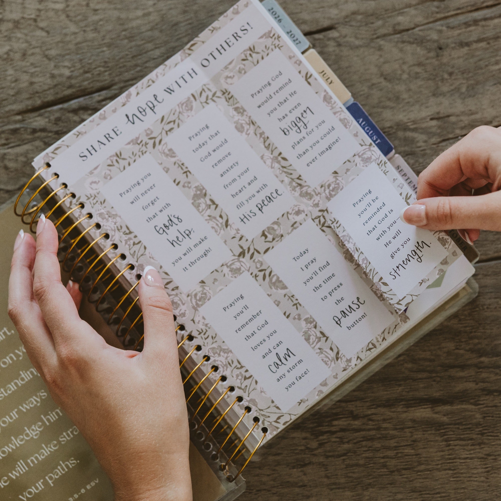 Walking with Jesus All Day, Every Day 2026-2027 18 Month Planner