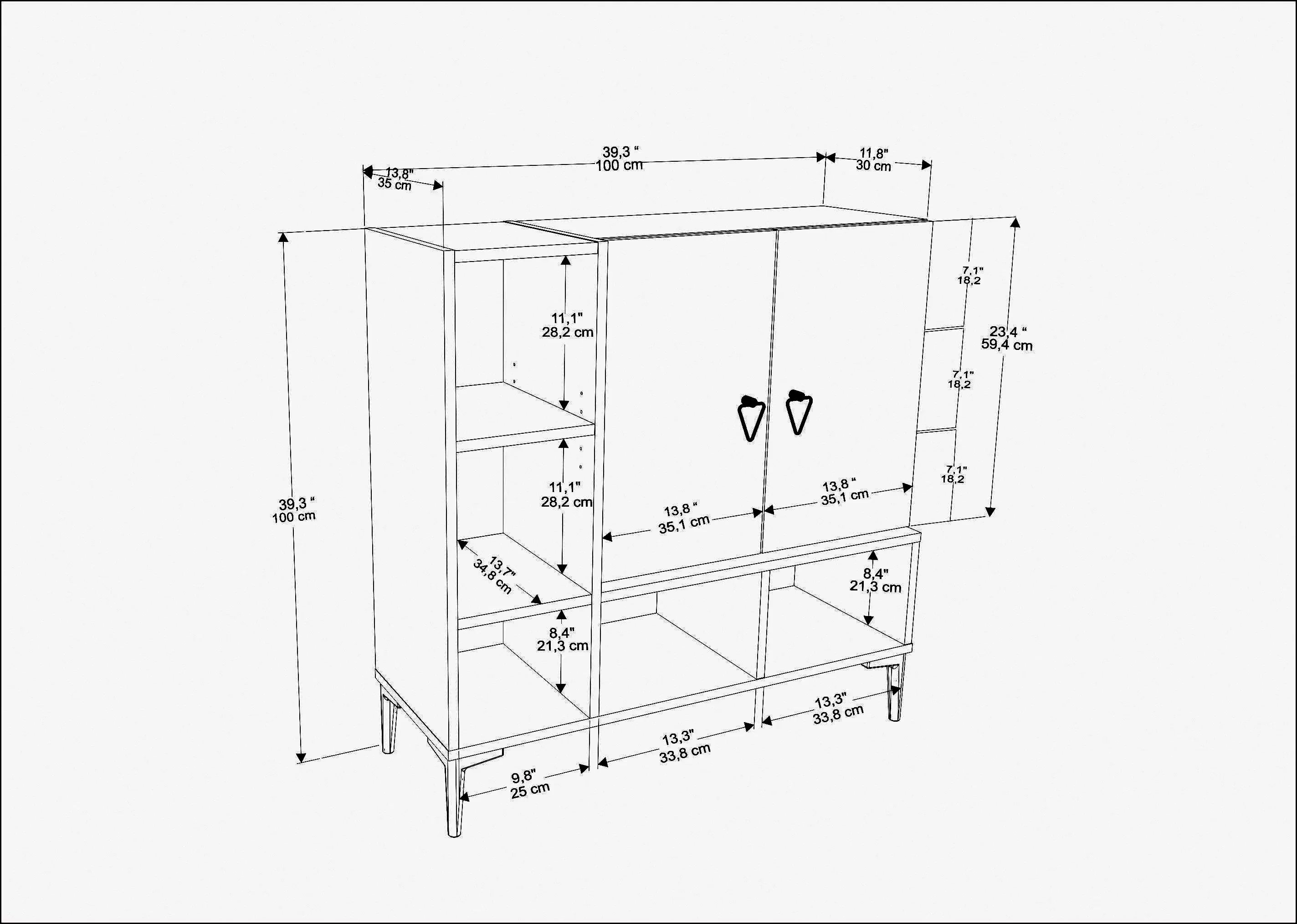Platin Modern Shoe Cabinet with Ample Storage | Cupboard