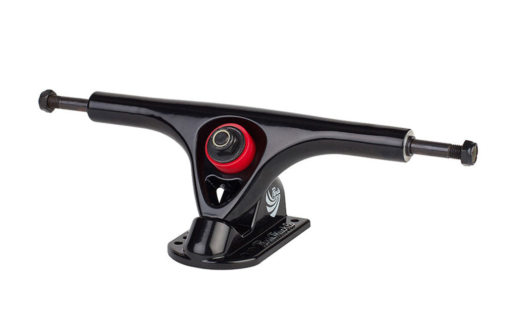 The 195mm 50º Longboard Trucks BLK/BLK