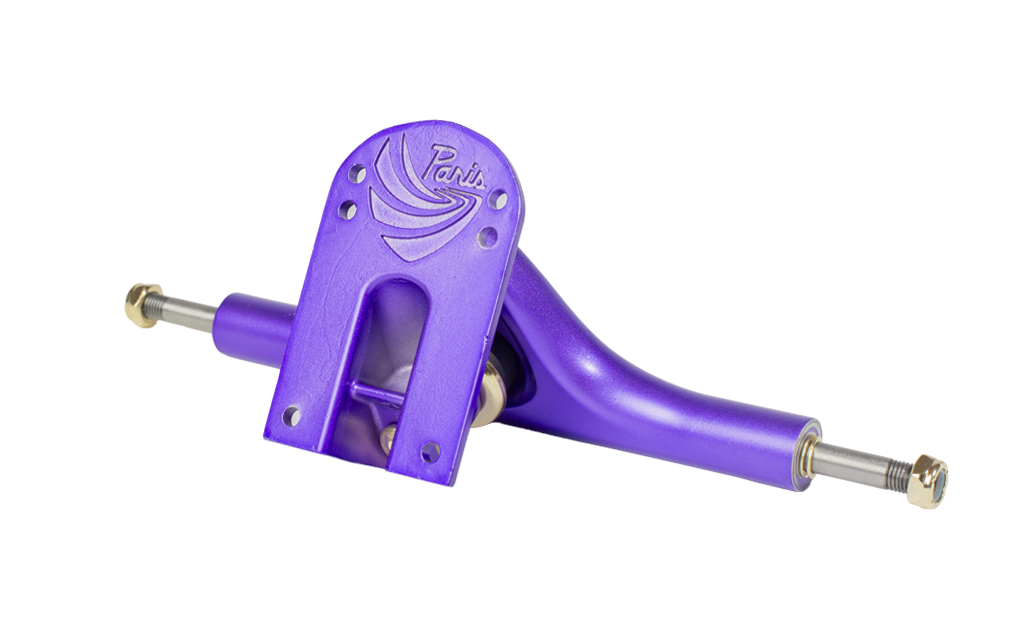 V3 Hollow Lite 165mm 50º Longboard Trucks Purple Satin