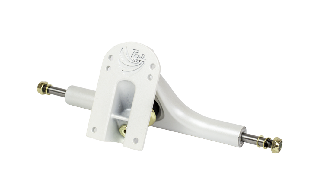 V3 Hollow Lite 180mm 43º Longboard Trucks White Pearl