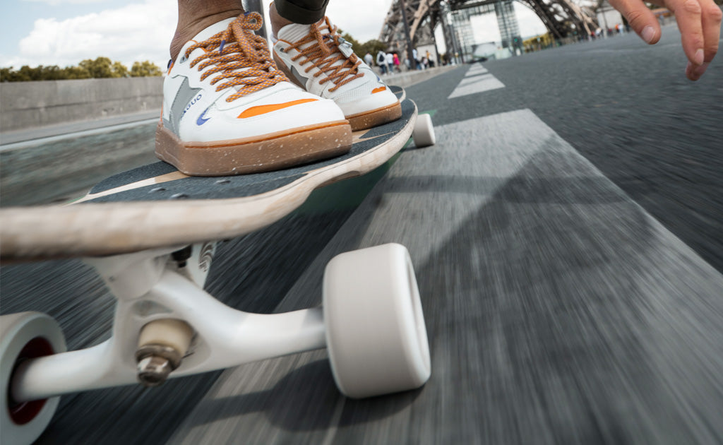 V3 180mm 50º Longboard Trucks Pearl White