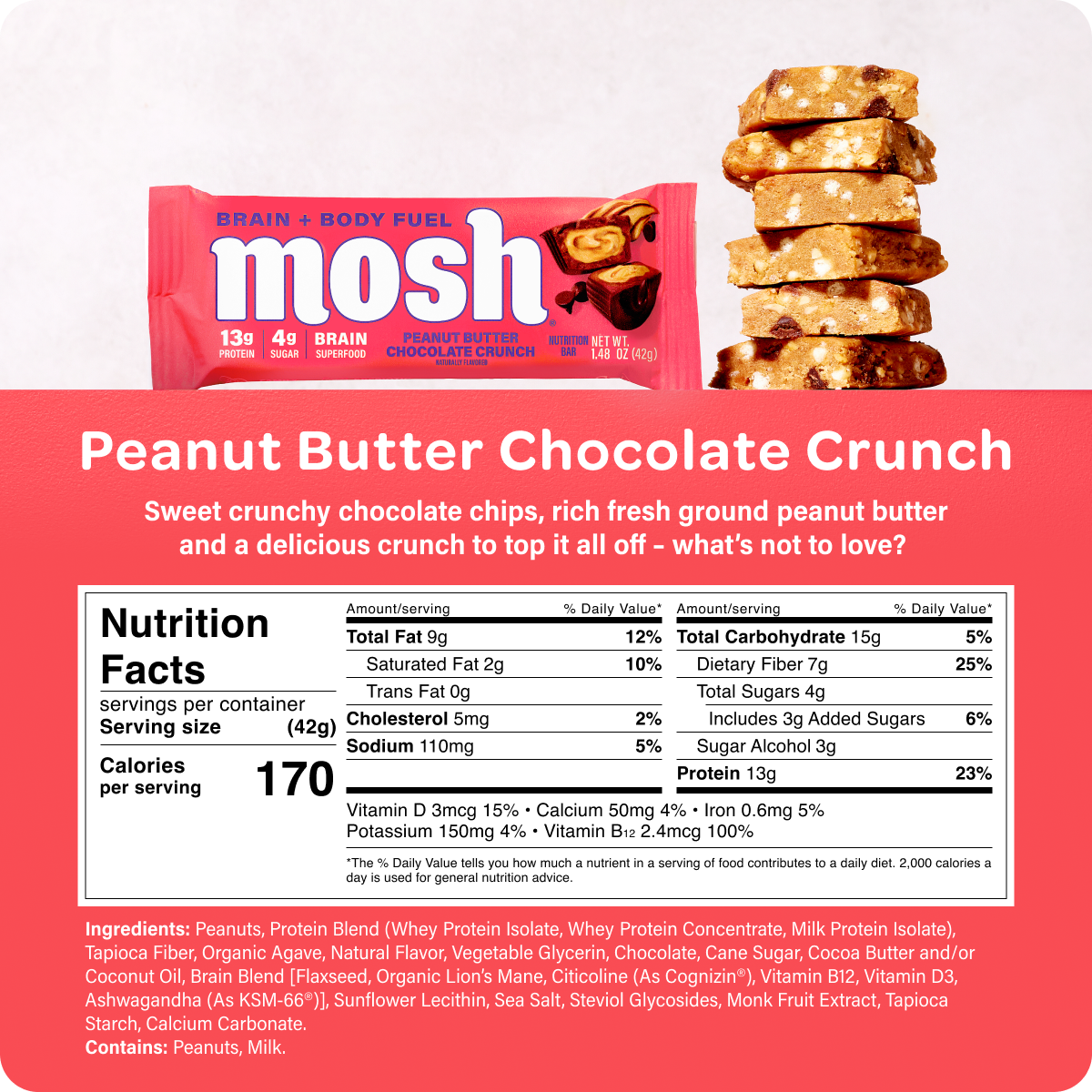 Peanut Butter Chocolate Crunch