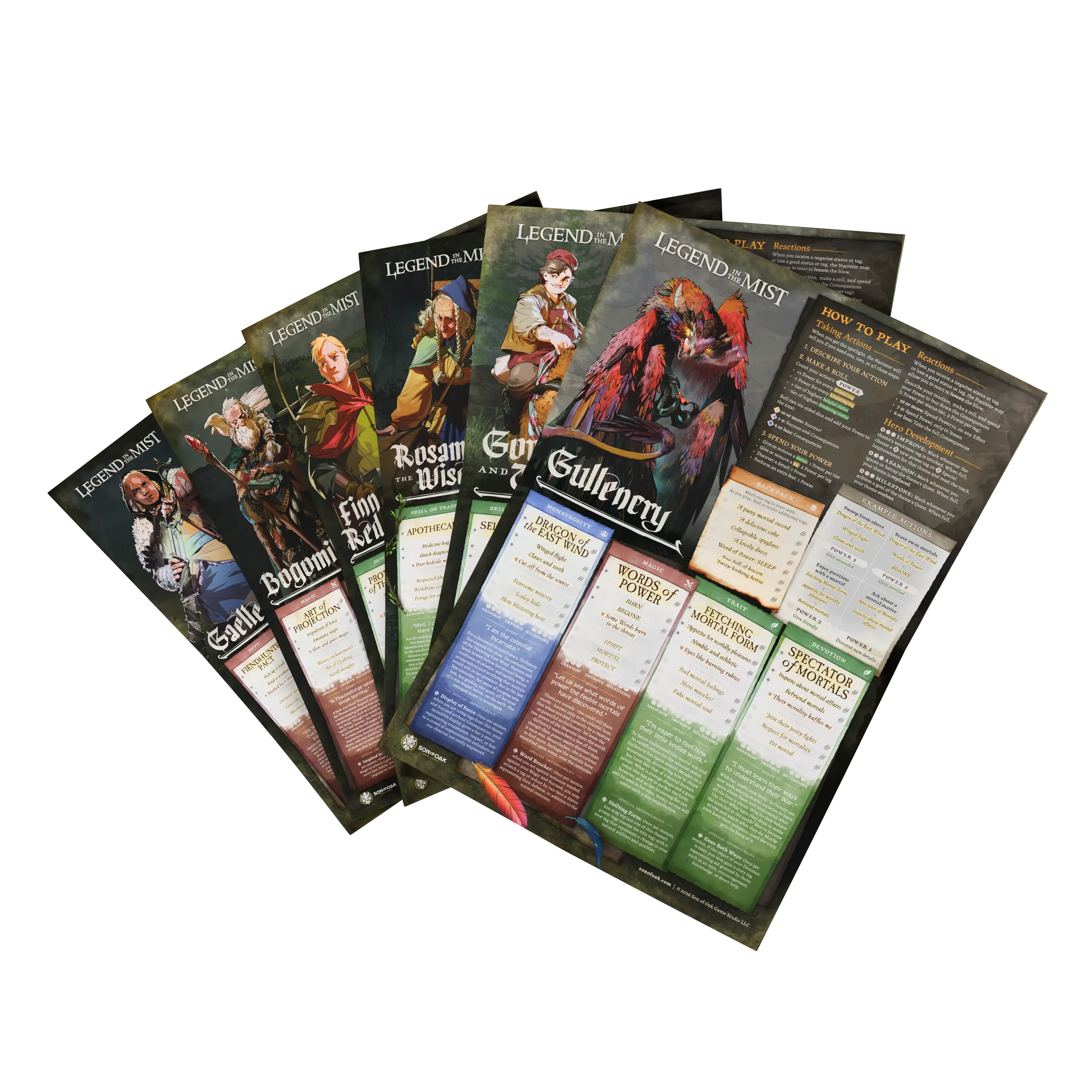 Character Pack (20) - Legend in the Mist
