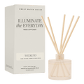 Weekend White Translucent Tinted Glass Jar Reed Diffuser