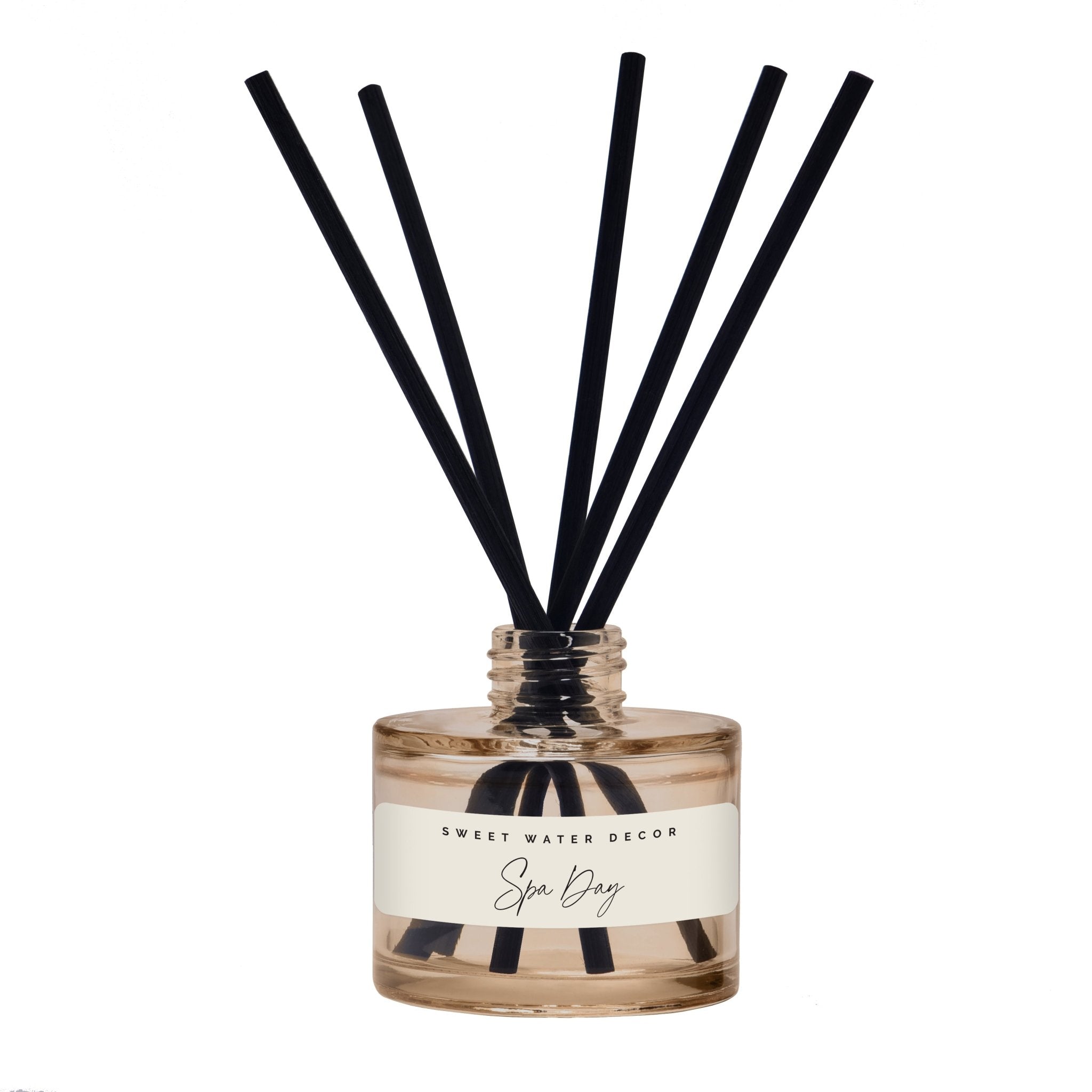 Spa Day Tinted Glass Jar Reed Diffuser