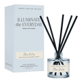 Stress Relief Blue Tinted Glass Jar Reed Diffuser
