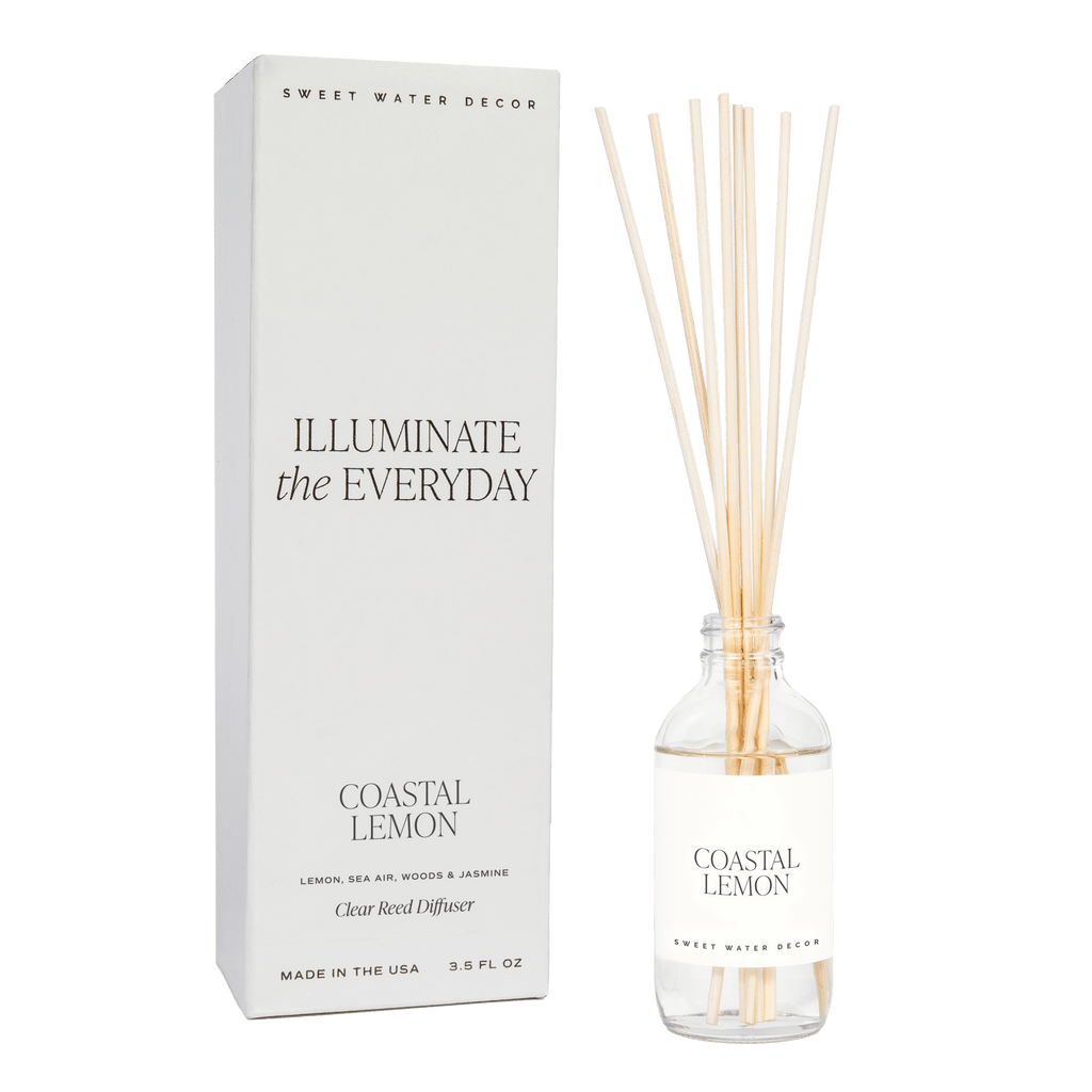 Coastal Lemon Clear Reed Diffuser