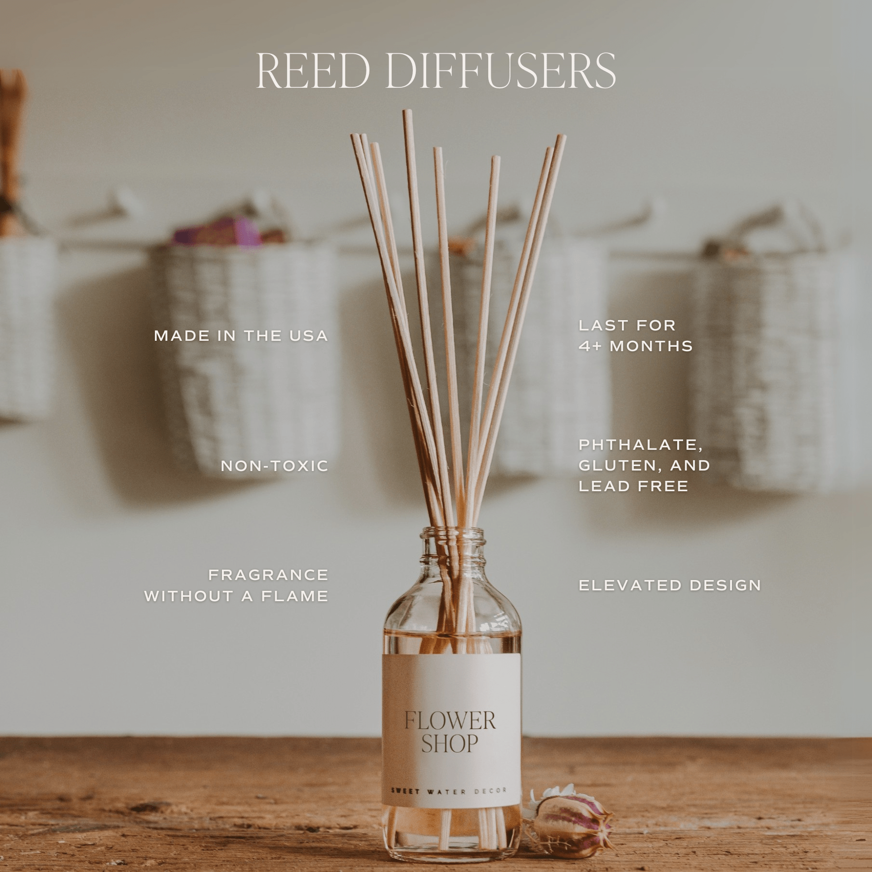 Relaxation Clear Reed Diffuser
